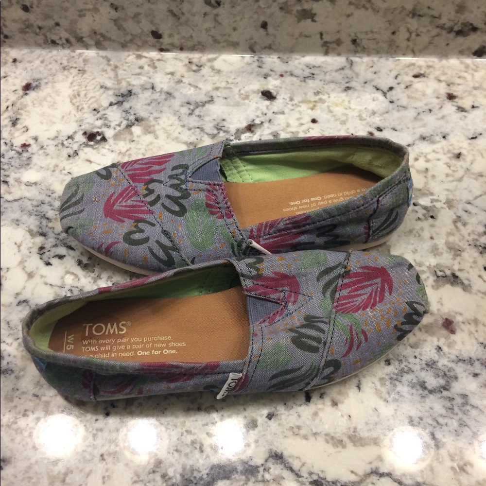 Chambray Print TOMS